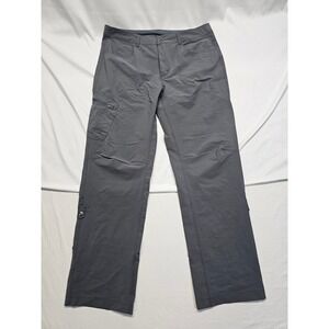 Pacific Trail Mens Gray Roll Up Hiking Cargo‎ Pants Size Large PLP8286